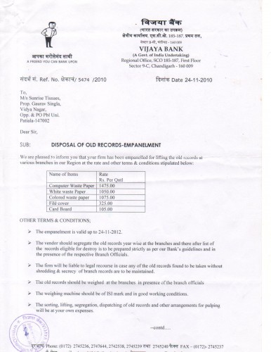 RO Chandigarh 241110